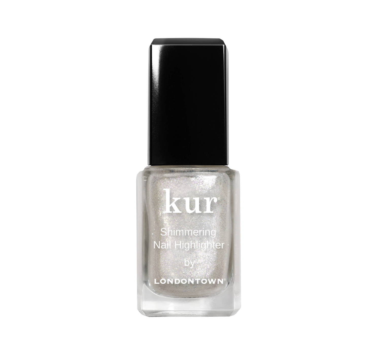 kur Shimmering Nail Highlighters Mirror Ball / kur Мерцающий хайлайтер для ногтей Диско-шар, 12 мл