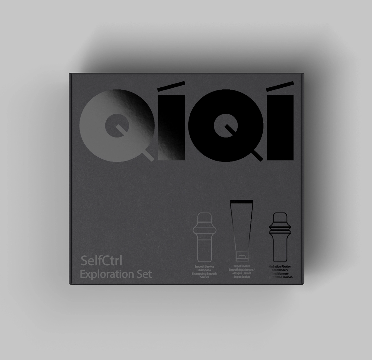 QIQI Exploration Set/ Набор для знакомства (шампунь, кондиционер, маска 3*75 мл)